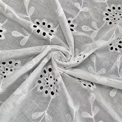 نسيج الزهور 100% نسيج دانتيل قطن